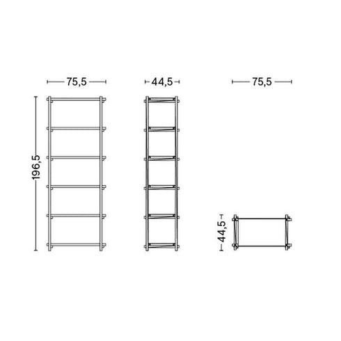 Woody Column High Shelf